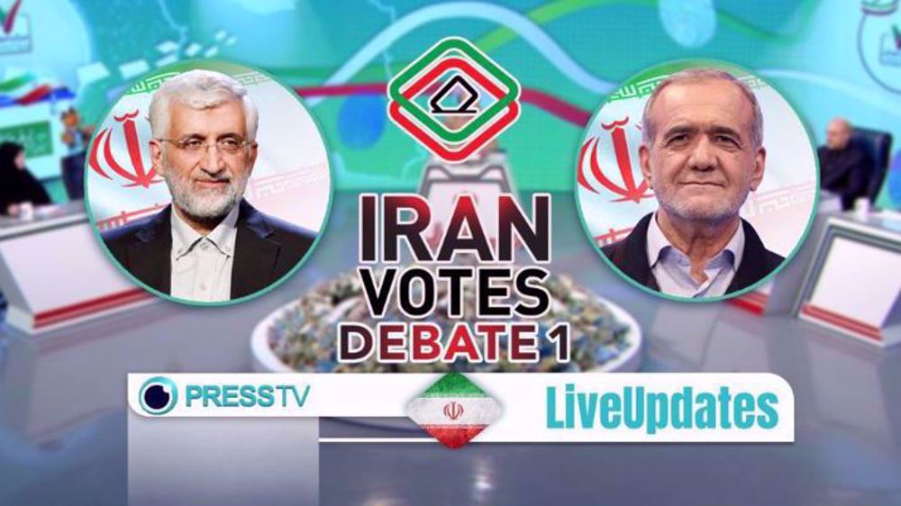 Premier débat du second tour de la présidentielle iranienne de 2024