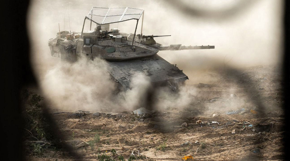 Israeli military runs over injured mother by tank, uses family as human shields