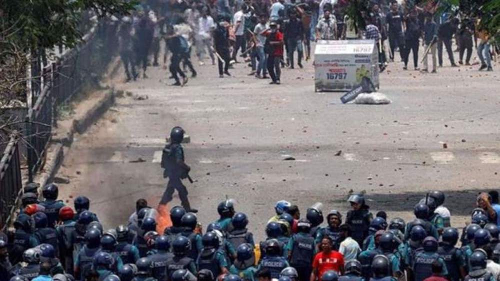 Troops deployed to cities in Bangladesh to control unrest as toll rises