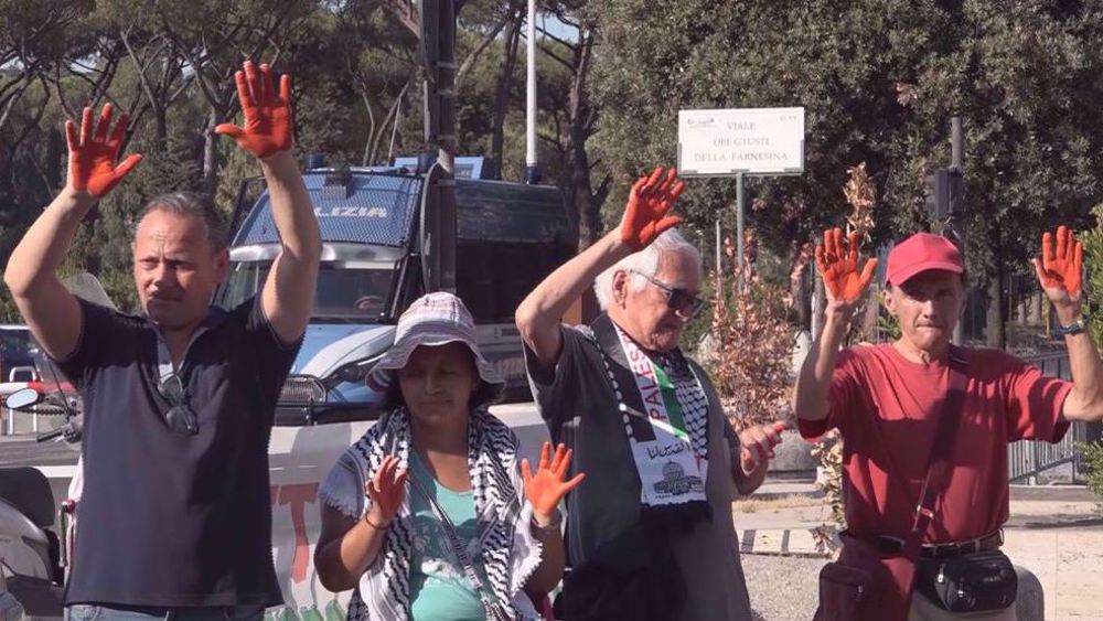 Italie: des militants demandent au gouvernement de cesser de soutenir le génocide à Gaza