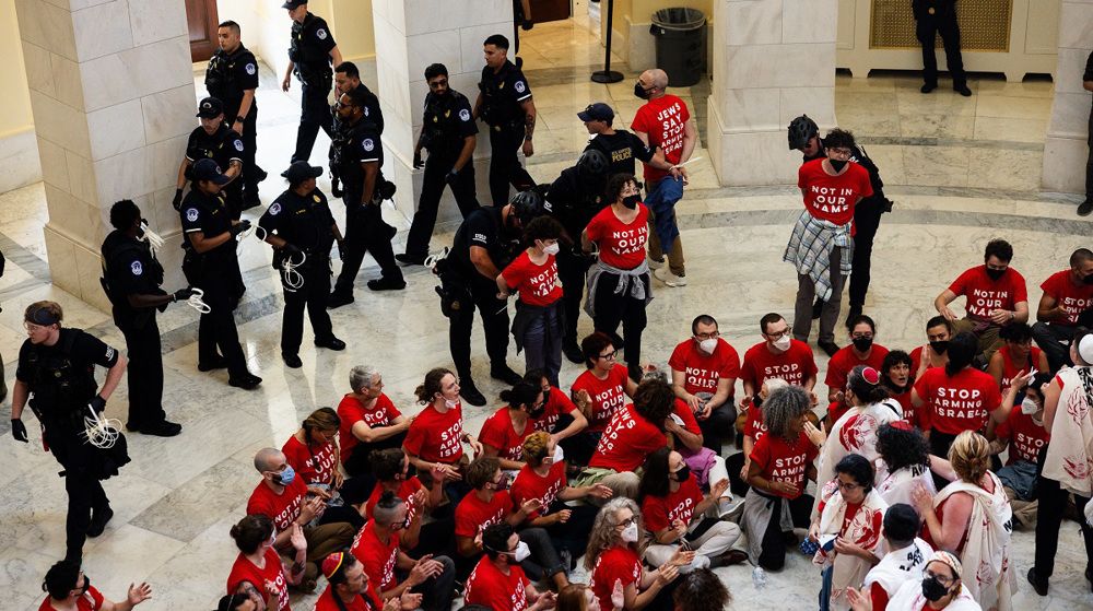 US police arrest hundreds of activists during Gaza war protest in Congress building