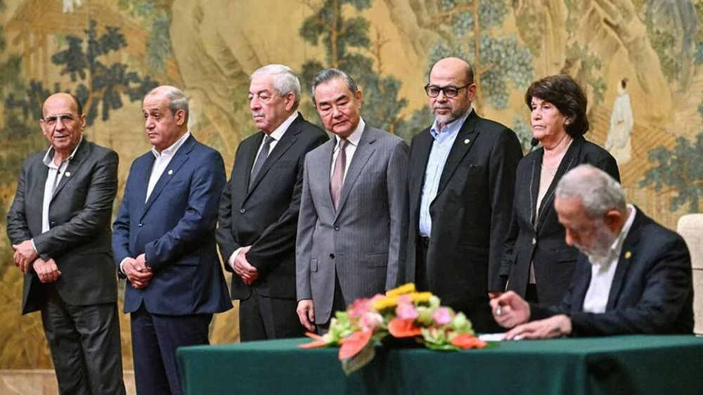 Pékin: signature d’un accord d’unité nationale entre les groupes palestiniens