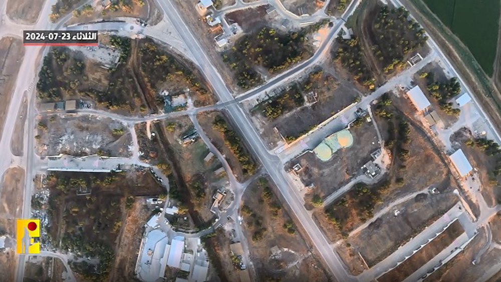 Hezbollah releases 3rd video captured by its drone from heart of occupied territories