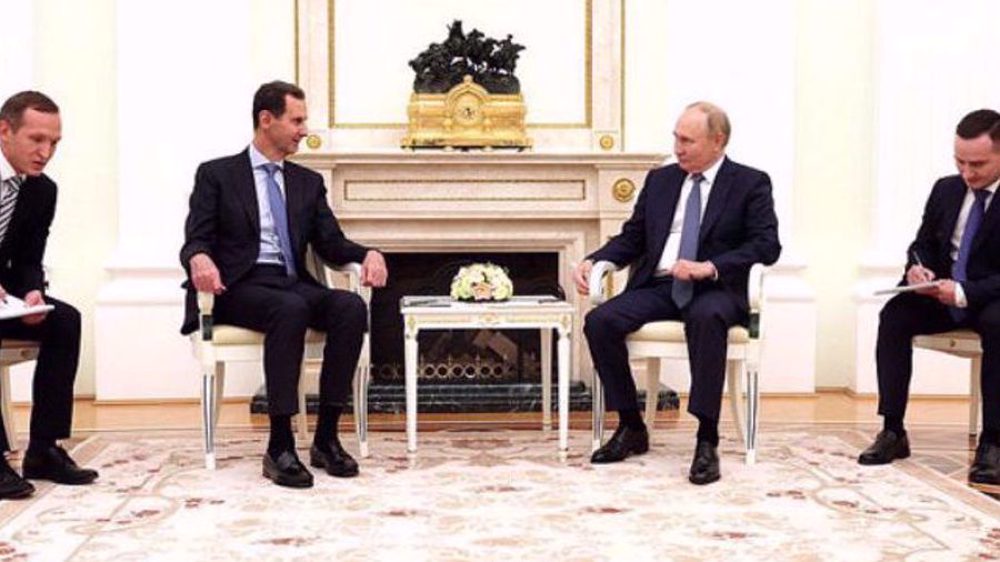 Poutine et Assad se sont entretenus des relations bilatérales et des questions régionales