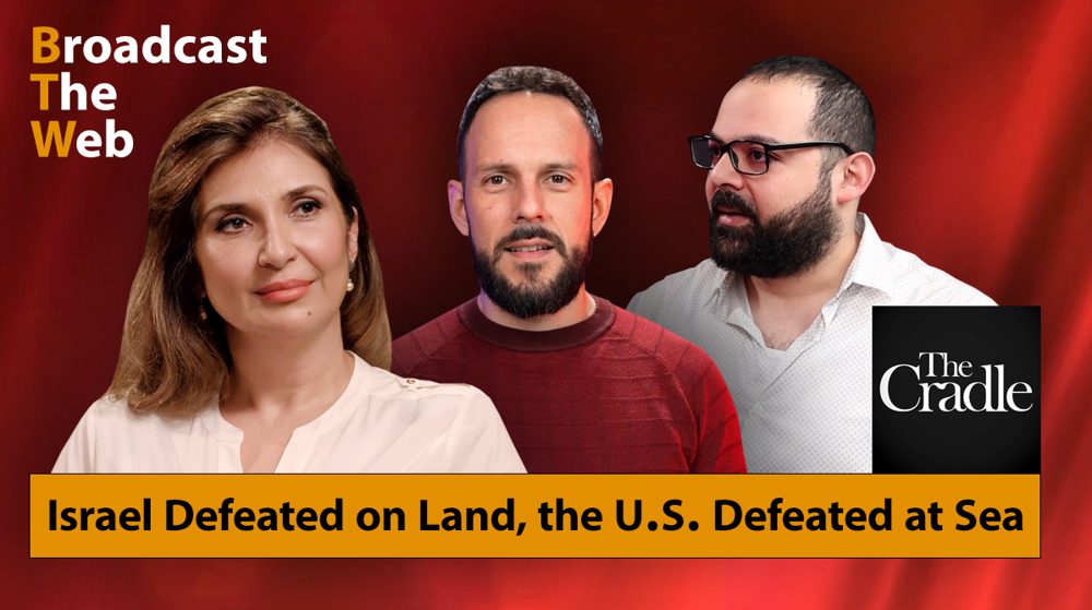 Israel defeated on land, US defeated at sea