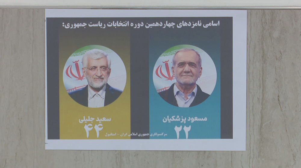 Iranians cast their vote in presidential runoff in Turkey