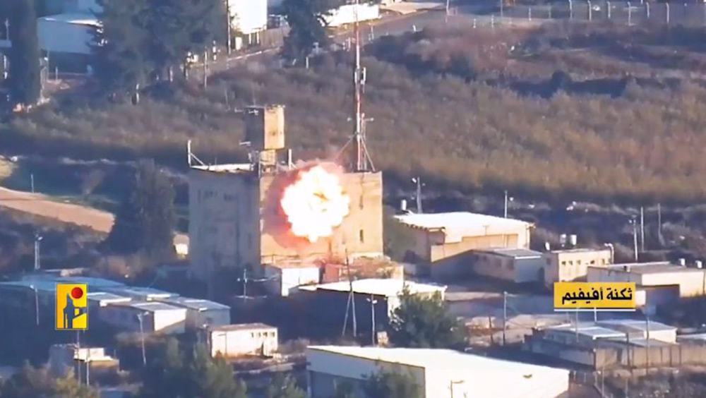 Hezbollah strikes Israeli bases with heavy warhead rockets 
