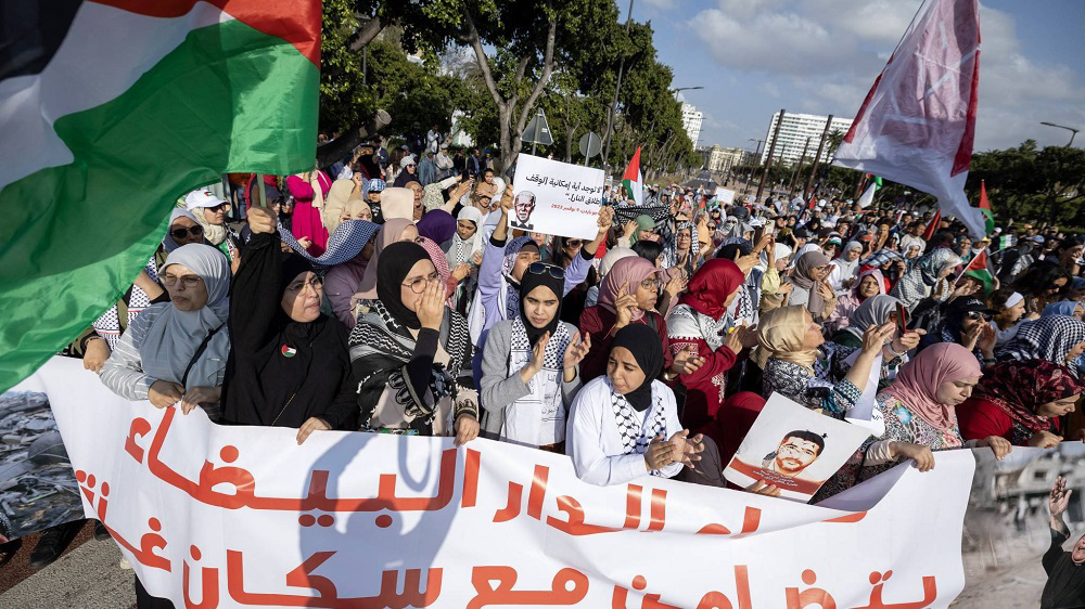 Maroc: des manifestations dans 40 villes pour dénoncer la guerre israélienne à Gaza