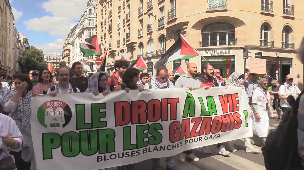 Pro-Palestine protesters march in Paris against possible nationalist govt.