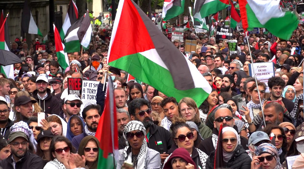 Mass demo in London calls for end to UK’s complicity in Gaza genocide