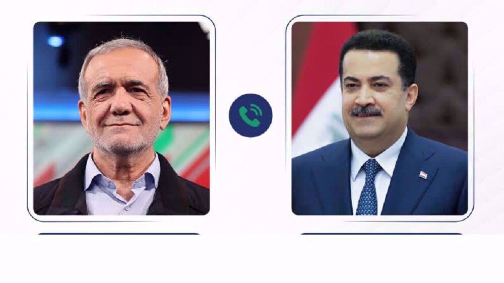 Le Premier ministre irakien invite M. Pezeshkian à se rendre en Irak