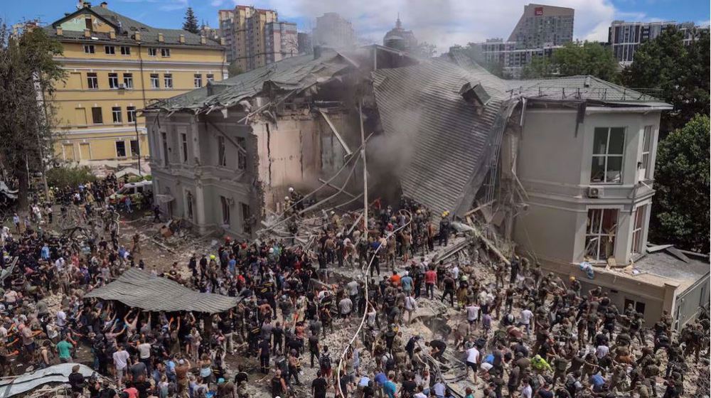 Kremlin: Kiev children's hospital hit by anti-missile fire, not Russia