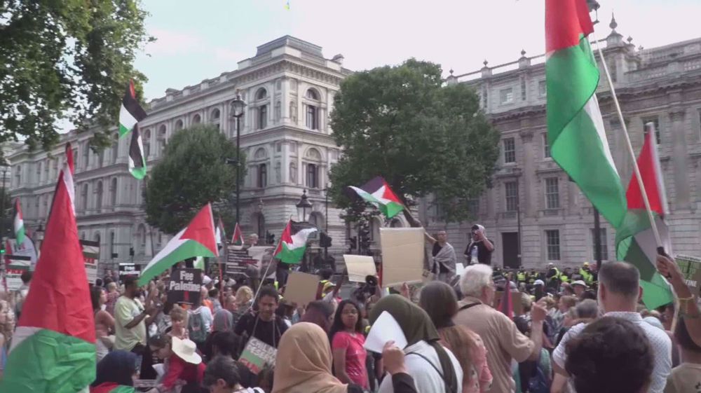 London protest demands immediate UK govt. action against Gaza massacre