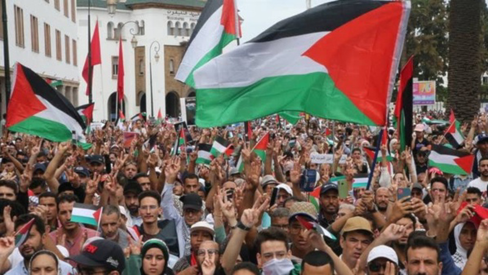 Manifestation à Rabat: appel à l'expulsion du représentant israélien 