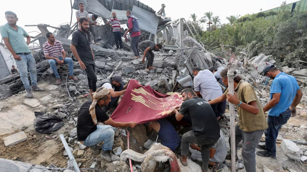 Destroyed buildings-Gaza Strip