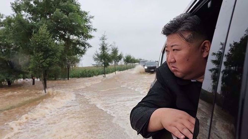 North Korean leader accuses South of smear campaign over flood damage