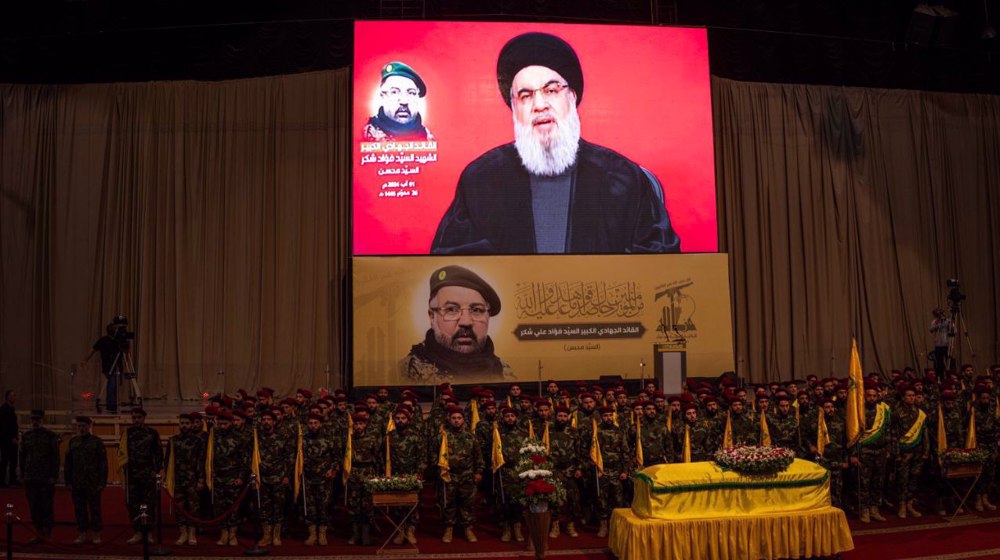 Snippets of Nasrallah’s speech at funeral of top commander Fuad Shukr