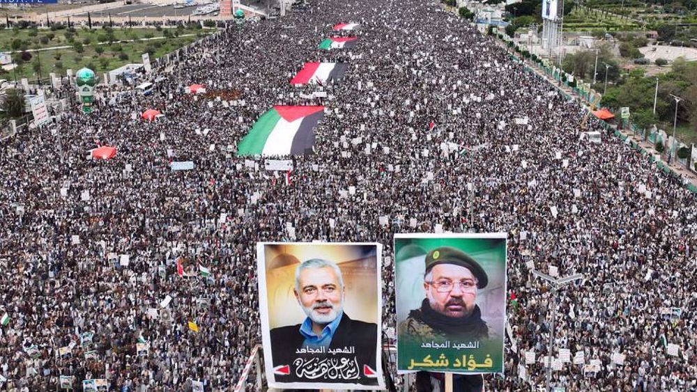 Les Yéménites crient vengeance après l’assassinat de Haniyeh et Shukr 