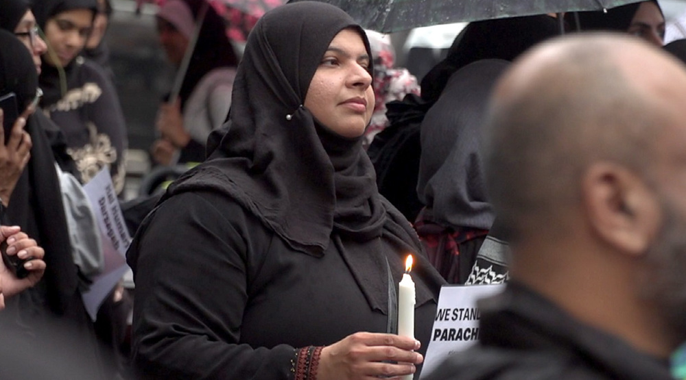 Brits protest in solidarity with Shia Muslims in Parachinar