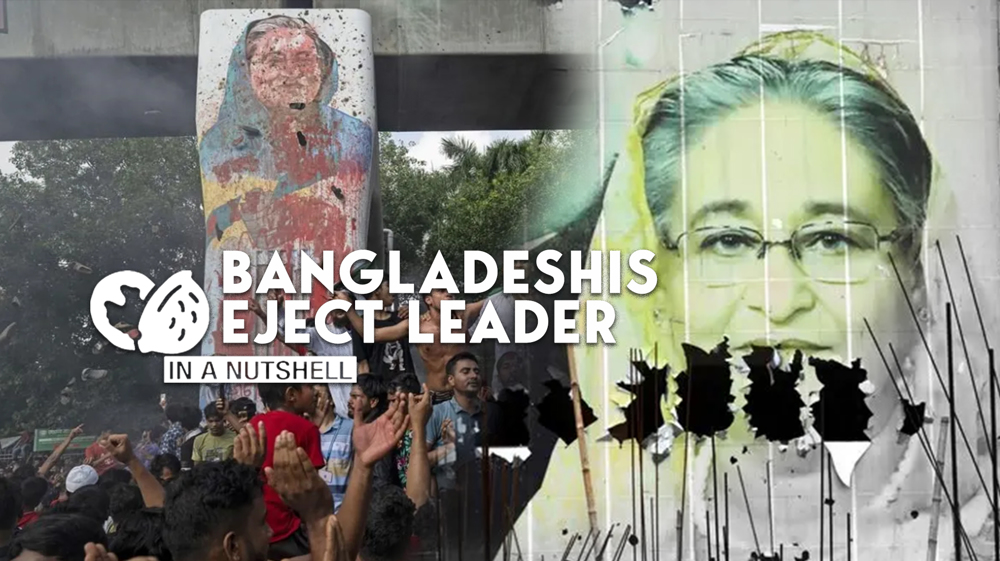 Bangladeshis eject leader