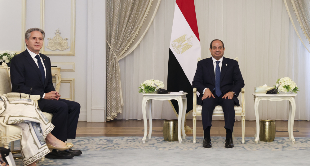 Blinken in Egypt: President Sisi warns of regional war, urging Gaza ceasefire 