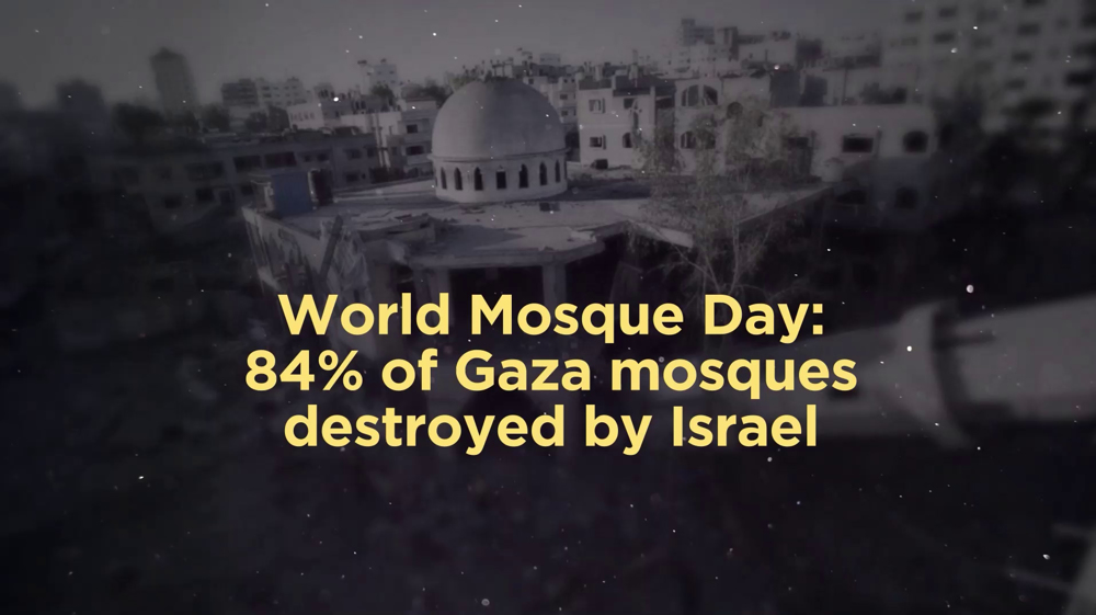 World Mosque Day: 84% of Gaza mosques destroyed by Israel