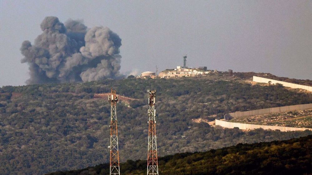 La base israélienne de Meron sous le feu des missiles du Hezbollah