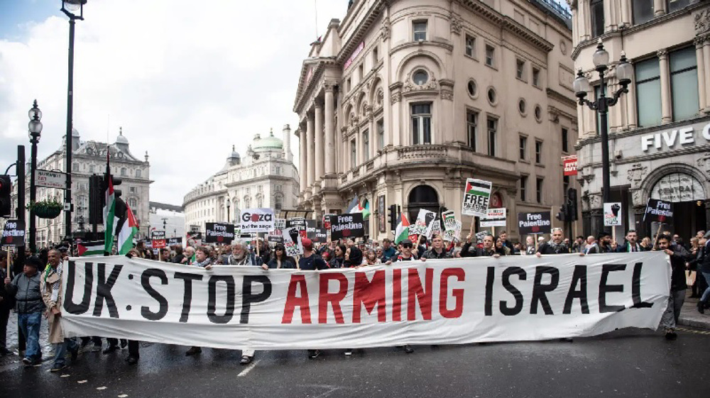 Britons demand UK stop Israel arms sales