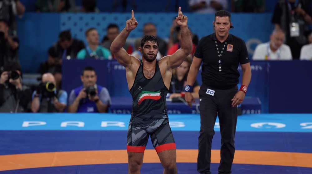 Paris Olympics: Wrestler Saravi bags first gold for Iran, beats Armenian Olympic champ 