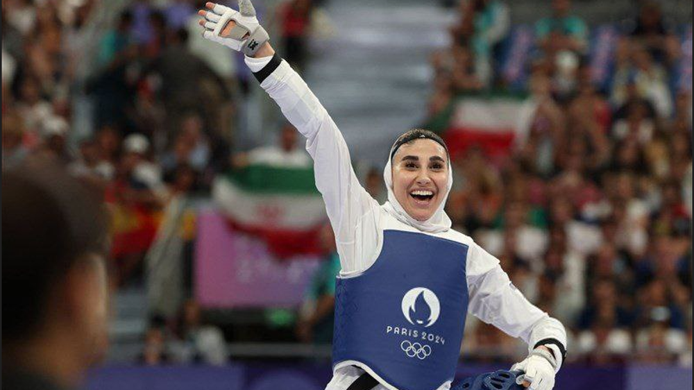 Iran's Kiani makes history, cruises into taekwondo finals at Paris Olympics