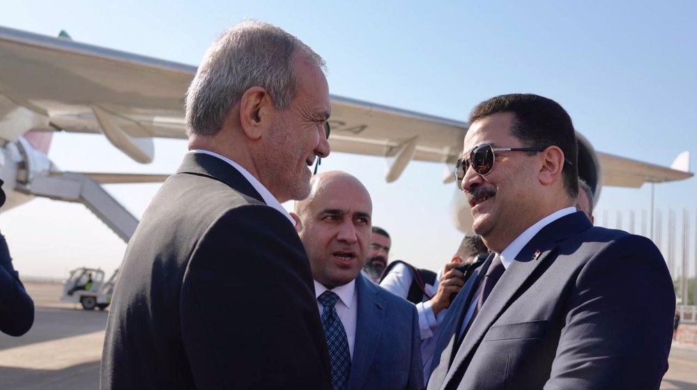 President Pezeshkian arrives in Iraq on first state visit