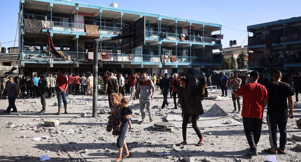 Israel hits another school in Nuseirat camp, 14 killed, many under rubble