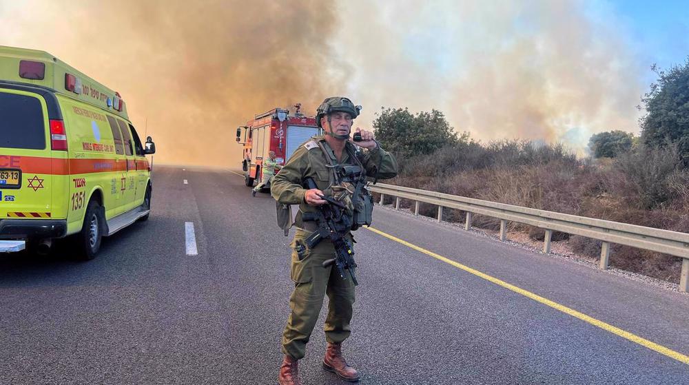 Hezbollah launches barrage of missiles at Israeli base after killing