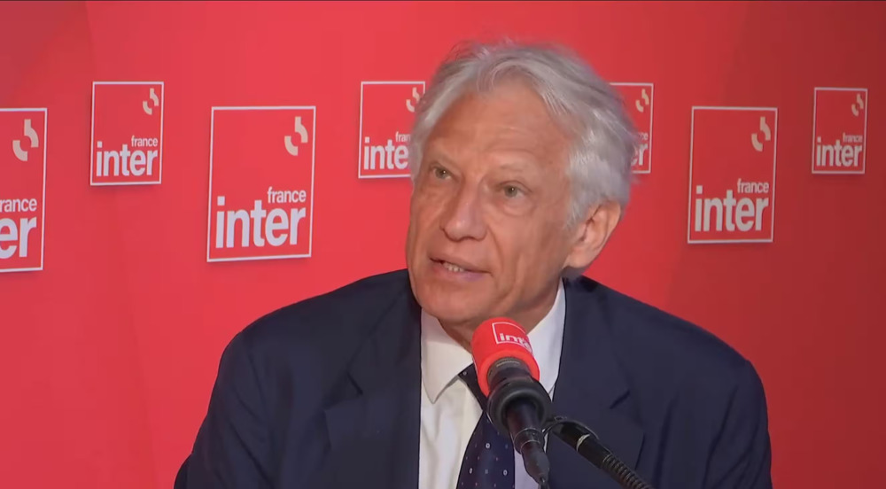 "Désastre humanitaire" à Gaza: De Villepin dénonce le silence de l'Occident