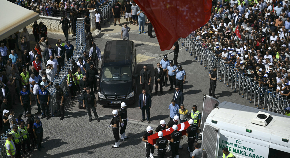 US activist killed by Israeli forces laid to rest in family hometown in Turkey