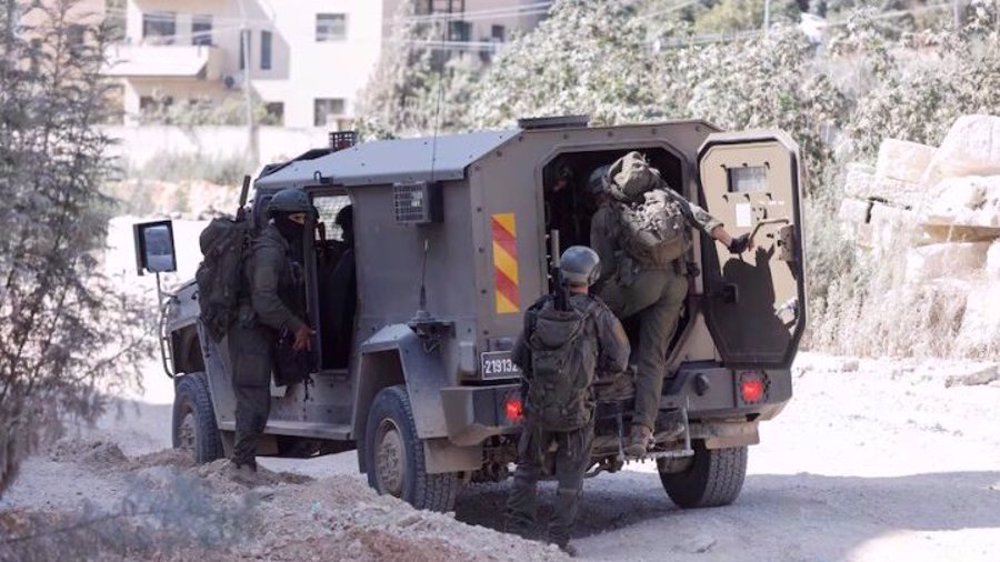 Israeli forces raid several areas across occupied West Bank