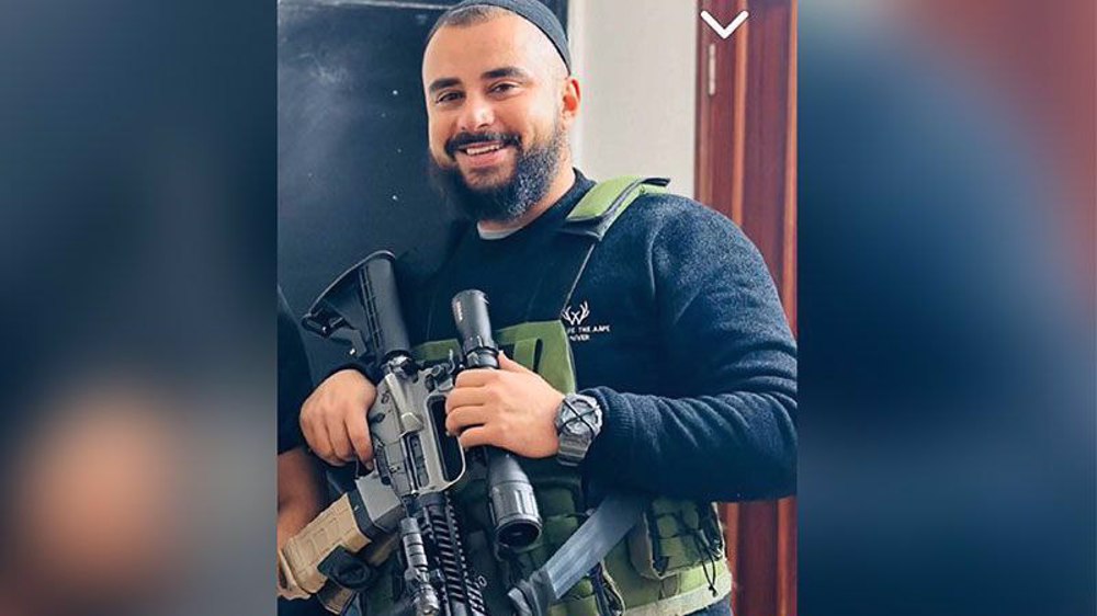 Palestinian resistance fighter-Saif Mithqal Abu Dawas 