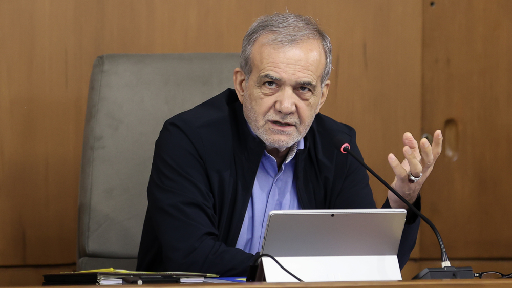 Iranian President Masoud Pezeshkian