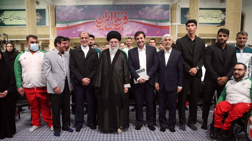 Iran’s Leader calls out double standards in sports, while hails athletes' achievements