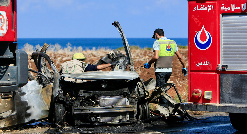 Two killed in Israeli drone strike on car in south Lebanon: Health ministry