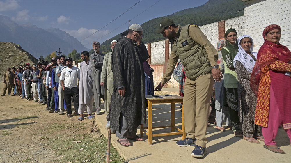 Kashmir votes in second phase of regional polls under heavy security  