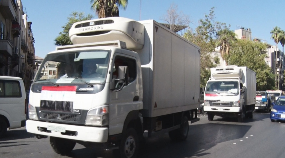 Syria sends medical aid convoy to Lebanon in response to Israeli aggression