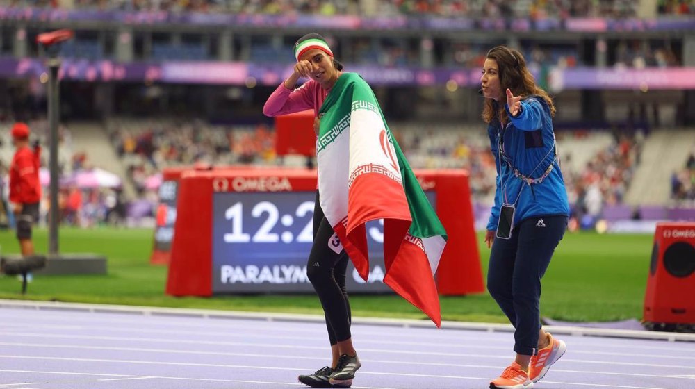 Iran’s 24-year-old sprinter Hajar Safarzadeh bags silver in Paralympic debut in Paris