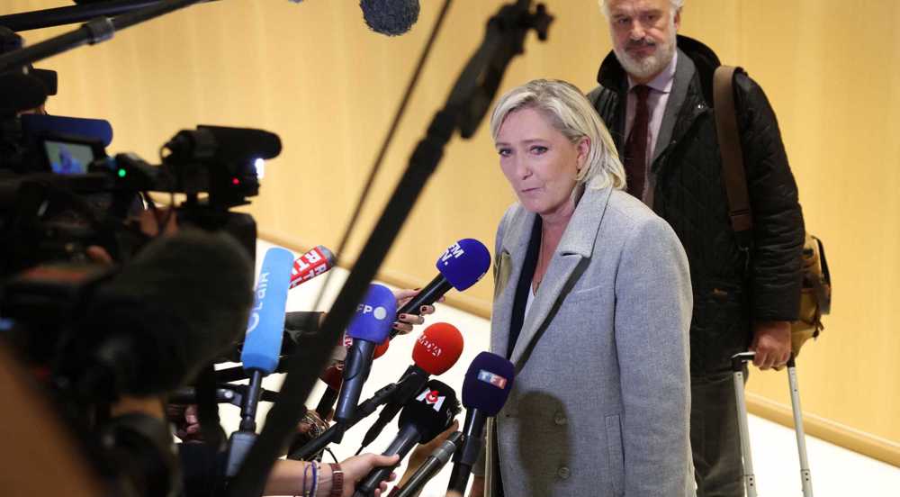 Début du procès de Marine Le Pen pour détournement de fonds européens