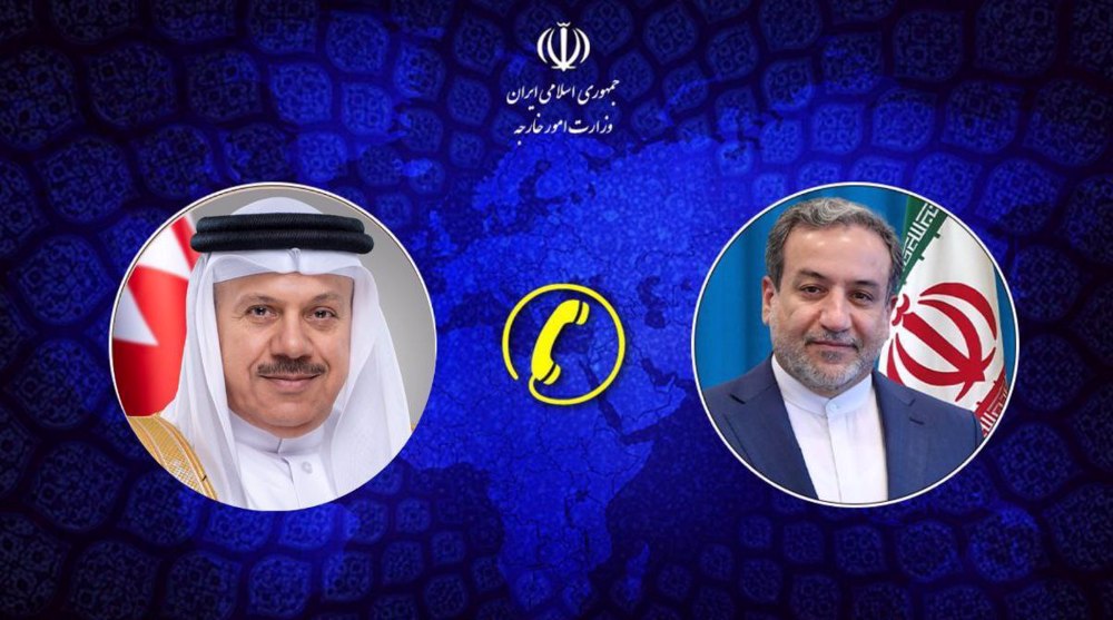 Iranian, Bahraini foreign ministers discuss bilateral ties