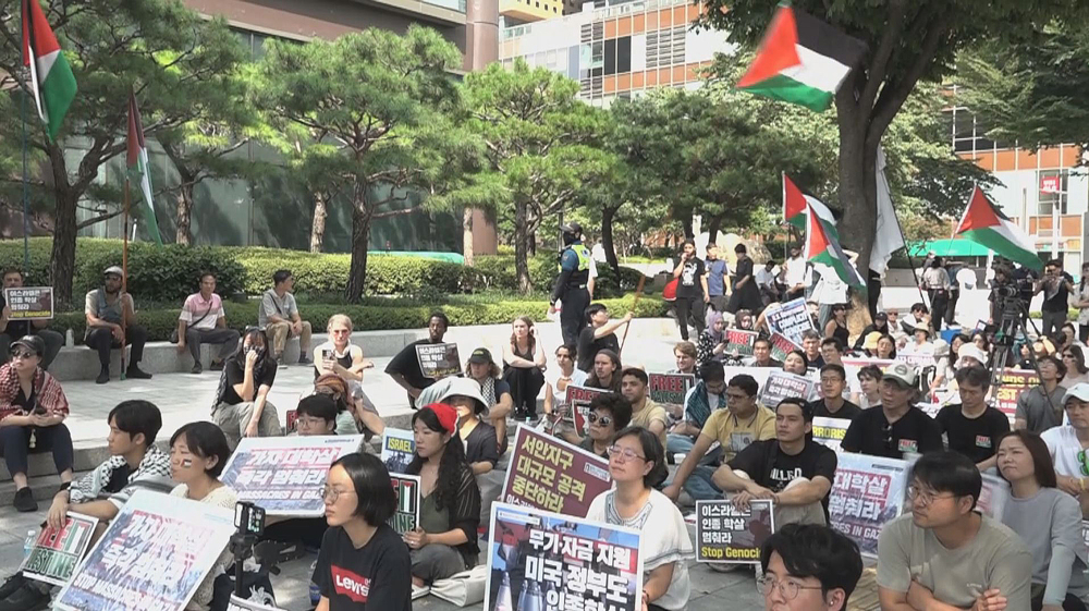 Seoul’s pro-Palestine protests grow through joint action with climate activists