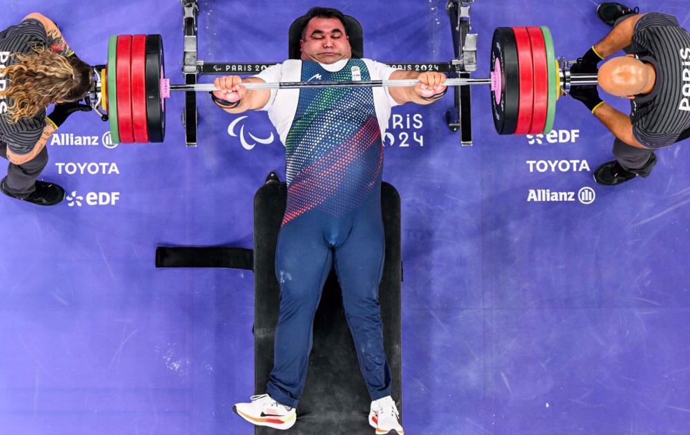 Iran's powerlifter Aminzadeh bags gold at Paris 2024 Paralympics