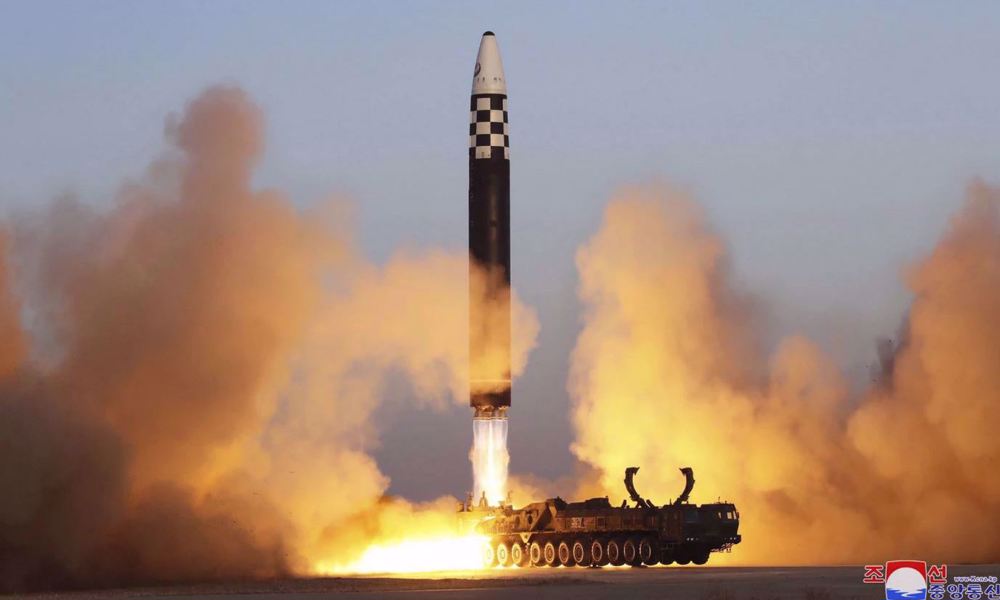 South Korea says North launched several missiles off east coast