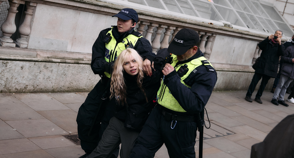 London police arrest 70 pro-Palestinian demonstrators on eve of Gaza truce