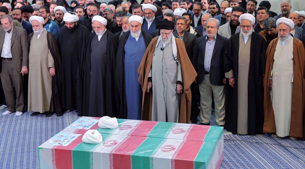 Leader leads funeral prayers for assassinated Supreme Court judges